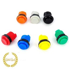 GoldLeaf Pushbuttons - AT GAMES/ARCADE1UP Ultimarc US SHIPPER each Buy 1 button picture