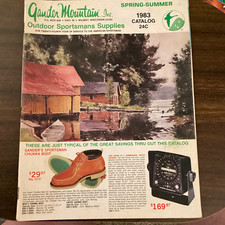 Vintage 1983 Gander Mountain Spring Summer Catalog Hunting Fishing Outdoor Gear picture
