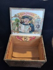 *VERY RARE* SNYDER & SON OLD JUDGE CIGAR BOX HAMPSTEAD, MD picture
