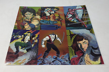 Turok Promo Card uncut sheet Valiant Comics 1993 Upper Deck picture
