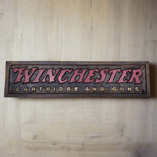 Winchester 1866 Cast Iron Plaque picture