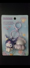 Miniso Sanrio Kuromi Oyster Treasures Light Up Keychain  ~ NIB picture