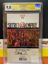 Secret Empire #10 CGC SS 9.8 Alex Ross Cover Signed Steve Mcniven picture