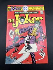 THE JOKER 5  Comic Book  VS. THE ROYAL FLUSH GANG DC Comics 1976 picture