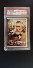 1972 Topps US Presidents Rutherford B Hayes Graded PSA 6 picture