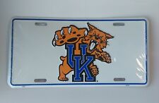 Vintage Kentucky Wildcats license plate Throwback Logo Sealed picture