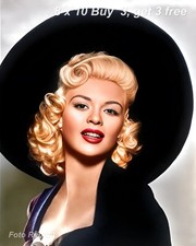JAYNE MANSFIELD 8x10 Photo Hollywood Glamour Photography 1950s Blonde Actress picture