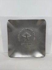 Unique Vintage Management Dinner Meeting Chrysler Trinket Tray 1985 Rare Limited picture