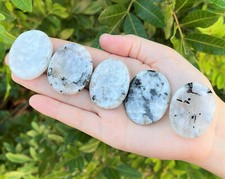 Natural Crystal Worry Stone: Choose Gemstone (Crystal Healing Pocket Stone) picture