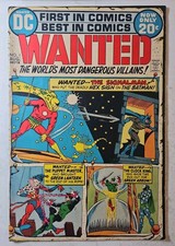 Wanted. the World's Most Dangerous Villains #1 (DC 1972) Vf- Ships In Toploader picture