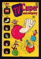 TV Casper and Company #38 VF/NM 1972 Giant 52-page Harvey File- White picture