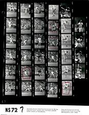 LD323 1973 Orig Contact Sheet Photo BOBBY MURCER YANKEES - INDIANS DAVE DUNCAN picture