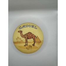 Vintage Zippo 1995 Camel Filters Chrome Cigarette Lighter W/ Tin picture