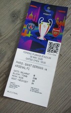 2026 Final Champions League Paris Saint Germain v Arsenal London / Photo Ticket picture