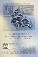 1907 Work of the Theater Press Agent illustrated picture