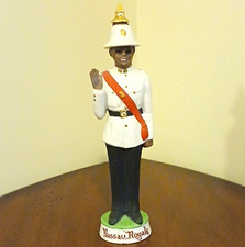 Vintage Nassau Royale Guard / Policeman Ceramic Figurine Decanter, 8