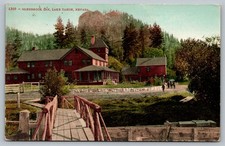 Vintage Glenbrook Inn Lake Tahoe Nevada Postcard 1908 Edward Mitchell picture