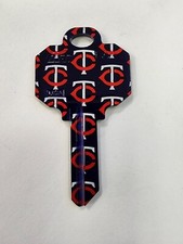Ilco MLB Minnesota Twins Small Logo House Key Blank-SC1-FREE SHIPPING B64 picture