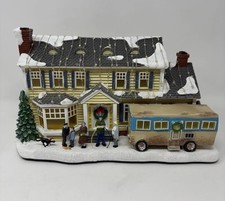 NEW Warner Brothers Griswold Christmas Vacation Lighted Ceramic House SHIPS FAST picture