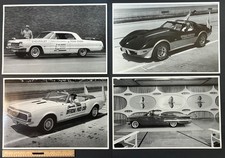 4 Large Vintage CHEVROLET 12”X18