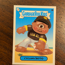 2019 Topps Garbage Pail Kids Keith Shore Cyclops Soto Juan Soto Card #3b picture