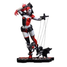 DC Direct DC Comics Harley Quinn Red, White & Black Emanuela Lupacchino Statue picture