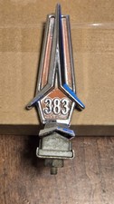 1966 1967 PLYMOUTH BELVEDERE SATELITE 383 HOOD ORNAMENT 2579849 RED rare OEM picture