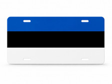 Country Flag Inspired 4x7 Aluminum License Plate Pick Your Country Novelty picture
