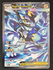 Pokémon TCG - Pitch Black Mega Zeraora SIR Pack Fresh NM 114/084 picture