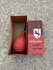 Vintage Rexall Defender Rectal Syringe R325 -R-17 Original Box picture