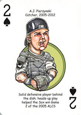 A.J. Pierzynski Catcher Chicago White Sox Single Swap Playing Card picture