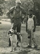 PAUL WINFIELD and KEVIN HOOKS and their dog In Sounder Original Photo A2613 A26 picture