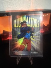 2025 Fleer Brilliants Superman Illuminators Superboy #I-15 Insert Upper Deck DC picture