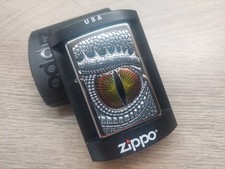 NEW RARE 2017 ZIPPO 3D WINDPROOF LIGHTER DRAGON EYE DEEP CARVE EMBLEM picture