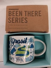Starbucks BEEN THERE SERIES Collection BRASIL Coffee Mug 14oz Brazil NEW W/Box picture