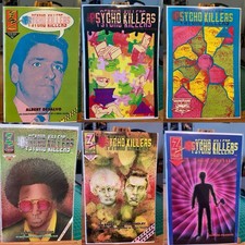 Psycho Killer Comic Lot: 6 Indie Comics: Gein, Son Of Sam, Mia Special + More picture