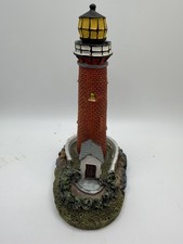 Lighthouse Figurine Decorative Red w/ House 5 Inch By Tradewind Bay picture