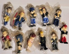King of Fighters key chains 10 NIP & 1 Open, types KOF Game Character New items picture