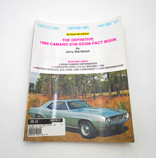 1969 Camaro Z/28 SS396 Fact Book Jerry MacNeish Revised 4th Edition COPO SS350 picture