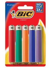 BIC Lighters (Colors May Vary), 5 Count picture
