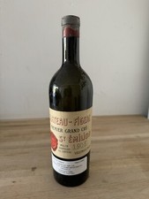Rare Vintage Wine Bottle Empty 1905 Chateau Figeac St Emilion picture