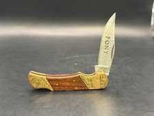 Vintage Valor Pony Lockback Pocket Knife 4000936 Japan Excellent Condition picture