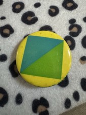 Rare Vintage Early 1970s Pin Back Button By Dalo Button Co NYC “EARTH DAY”. picture