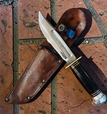 Camillus WW2 Vintage UAAF Survival Knife Vintage. VERY GOOD/EXC Arch Stamp picture