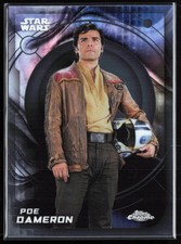 2026 Topps Chrome Star Wars #38 Poe Dameron - Base Cover - NM picture