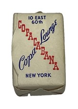 Vintage Copacabana New York Lounge Domino Cane Sugar Cube Plaza 8-1060 picture