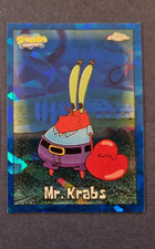 Topps Chrome SpongeBob SquarePants 2025 - Mr. Krabs - SAPPHIRE #28 picture