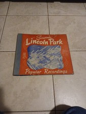 1950s Lincoln Park North Dartmouth Amusement Park Souvenir Record Holder Rare. picture