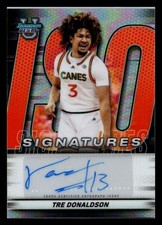 Tre Donaldson ISO Signatures Auto 2025-26 Bowman's Best University #IS-TD picture