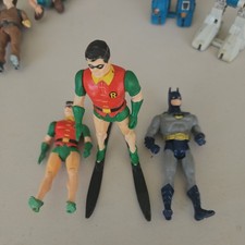 Vintage 1990 Kenner DC Comics BATMAN Action Figure 5in Robin. 20 picture